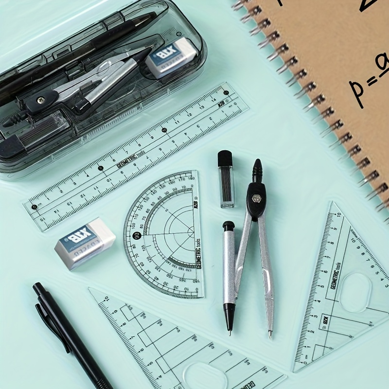 Набор компаса и линейки, матем – обзор и цена Math Geometry Set With Compass