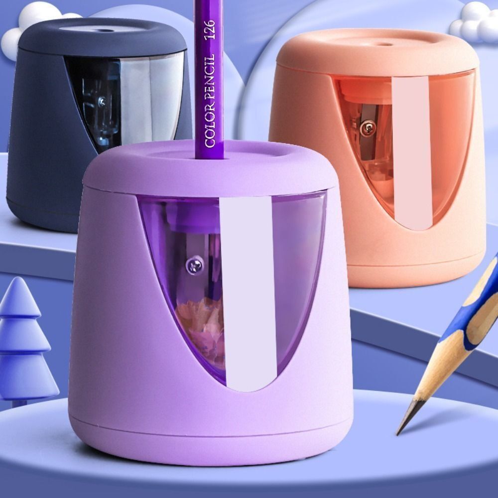 с декоративной наклейкой, пита – обзор и цена Electric Pencil Sharpener Usb