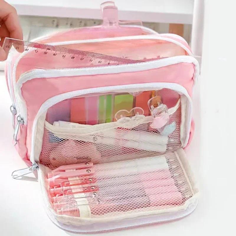 Портативный пенал большой вмес – обзор и цена Aesthetic Large Pencil Case Pouch